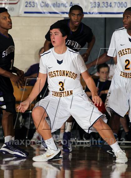 Thumbnail 3 in Prestonwood Christian vs. Southwind (City Of Palms Classic) photogallery.