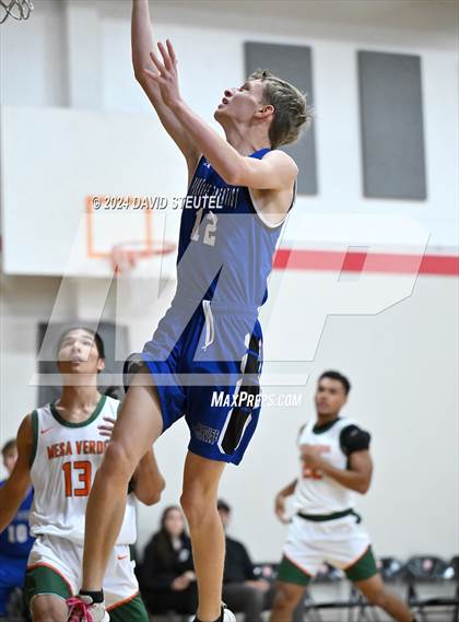 Thumbnail 2 in Paradise Adventist Academy vs. Mesa Verde (Sac Adventist Holiday Invitational) photogallery.