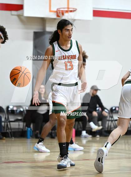 Thumbnail 1 in Paradise Adventist Academy vs. Mesa Verde (Sac Adventist Holiday Invitational) photogallery.