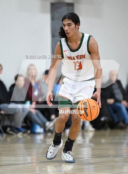 Thumbnail 2 in Paradise Adventist Academy vs. Mesa Verde (Sac Adventist Holiday Invitational) photogallery.
