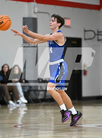 Thumbnail 2 in Paradise Adventist Academy vs. Mesa Verde (Sac Adventist Holiday Invitational) photogallery.