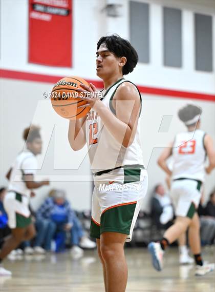 Thumbnail 2 in Paradise Adventist Academy vs. Mesa Verde (Sac Adventist Holiday Invitational) photogallery.