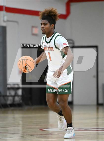 Thumbnail 1 in Paradise Adventist Academy vs. Mesa Verde (Sac Adventist Holiday Invitational) photogallery.