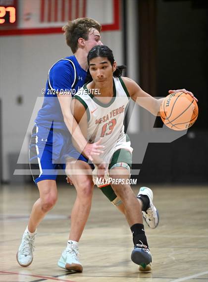 Thumbnail 2 in Paradise Adventist Academy vs. Mesa Verde (Sac Adventist Holiday Invitational) photogallery.