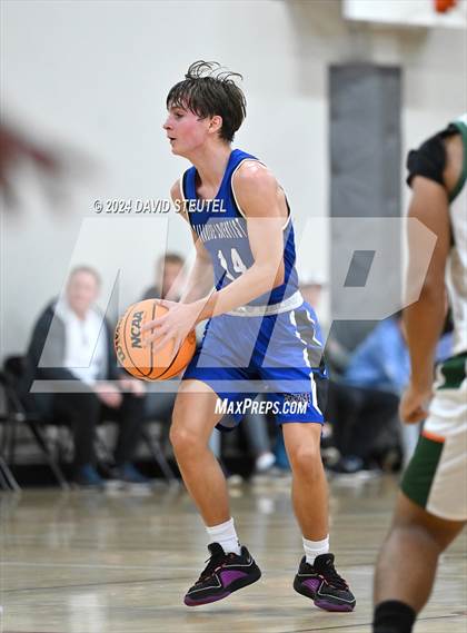 Thumbnail 2 in Paradise Adventist Academy vs. Mesa Verde (Sac Adventist Holiday Invitational) photogallery.