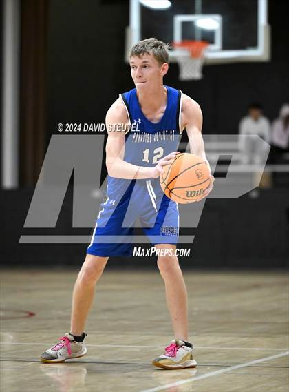 Thumbnail 1 in Paradise Adventist Academy vs. Mesa Verde (Sac Adventist Holiday Invitational) photogallery.