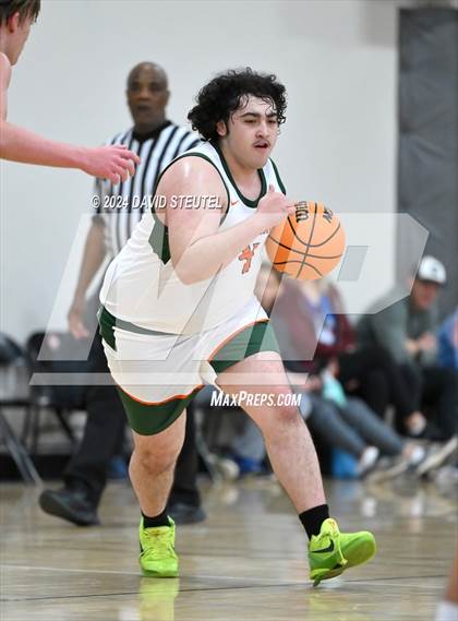 Thumbnail 2 in Paradise Adventist Academy vs. Mesa Verde (Sac Adventist Holiday Invitational) photogallery.