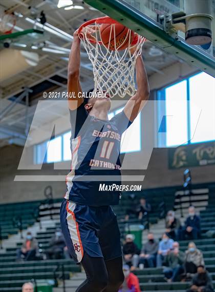 Thumbnail 1 in Ferris vs. Eastside Catholic (Hardwood Invite 1st Round) photogallery.