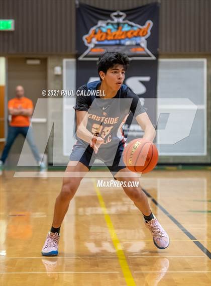 Thumbnail 2 in Ferris vs. Eastside Catholic (Hardwood Invite 1st Round) photogallery.