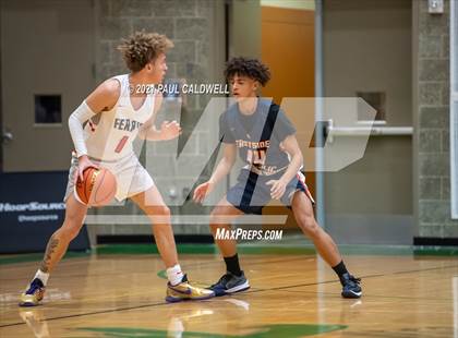 Thumbnail 1 in Ferris vs. Eastside Catholic (Hardwood Invite 1st Round) photogallery.