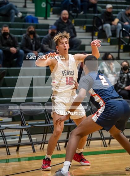 Thumbnail 2 in Ferris vs. Eastside Catholic (Hardwood Invite 1st Round) photogallery.