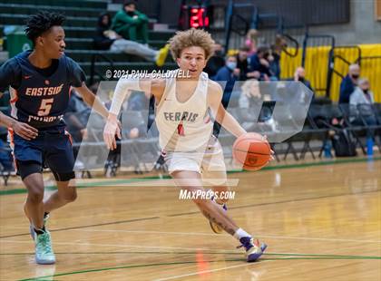 Thumbnail 2 in Ferris vs. Eastside Catholic (Hardwood Invite 1st Round) photogallery.