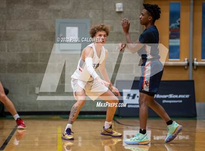 Thumbnail 3 in Ferris vs. Eastside Catholic (Hardwood Invite 1st Round) photogallery.