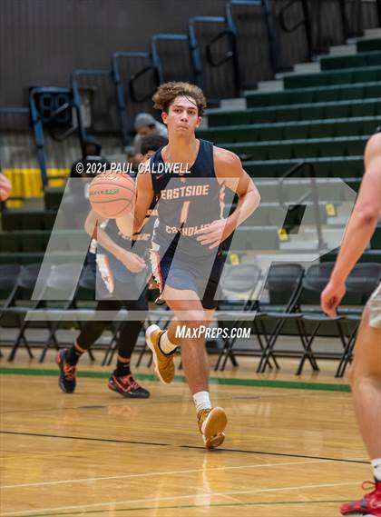 Thumbnail 2 in Ferris vs. Eastside Catholic (Hardwood Invite 1st Round) photogallery.
