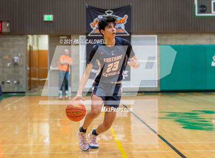 Thumbnail 2 in Ferris vs. Eastside Catholic (Hardwood Invite 1st Round) photogallery.