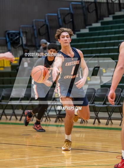 Thumbnail 3 in Ferris vs. Eastside Catholic (Hardwood Invite 1st Round) photogallery.