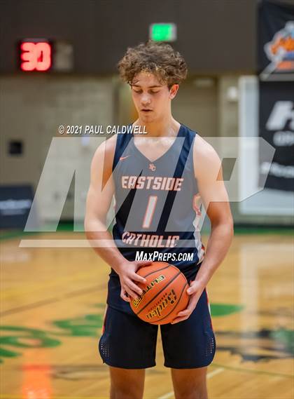 Thumbnail 2 in Ferris vs. Eastside Catholic (Hardwood Invite 1st Round) photogallery.