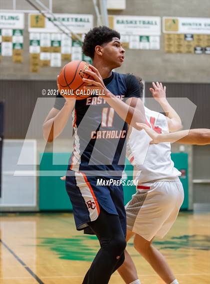 Thumbnail 3 in Ferris vs. Eastside Catholic (Hardwood Invite 1st Round) photogallery.