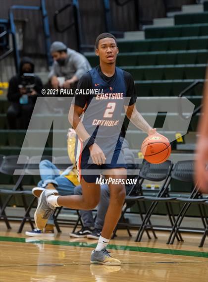 Thumbnail 2 in Ferris vs. Eastside Catholic (Hardwood Invite 1st Round) photogallery.