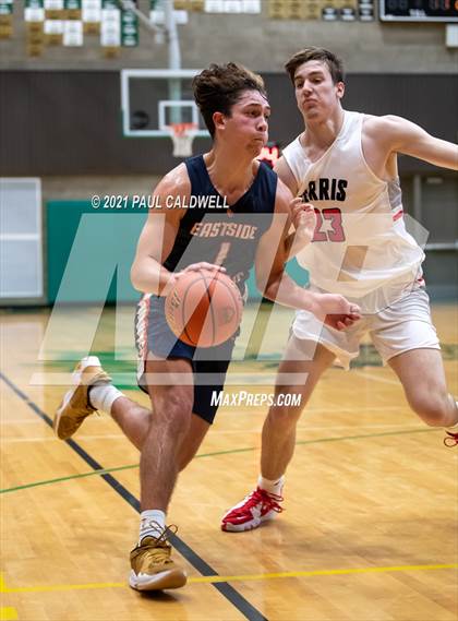 Thumbnail 3 in Ferris vs. Eastside Catholic (Hardwood Invite 1st Round) photogallery.
