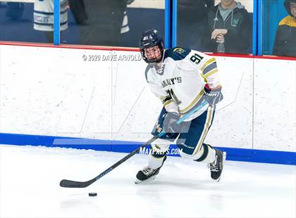Thumbnail 1 in St. Mary's @ Central Catholic (MIAA Division 1 North 1st Round) photogallery.