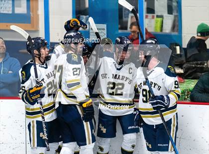 Thumbnail 2 in St. Mary's @ Central Catholic (MIAA Division 1 North 1st Round) photogallery.