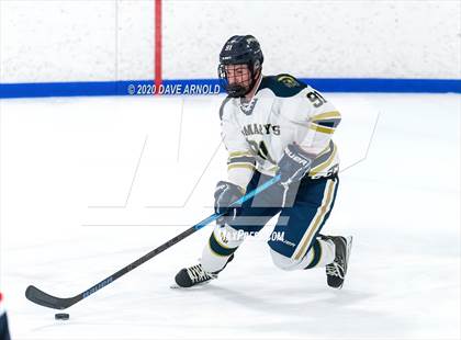 Thumbnail 1 in St. Mary's @ Central Catholic (MIAA Division 1 North 1st Round) photogallery.