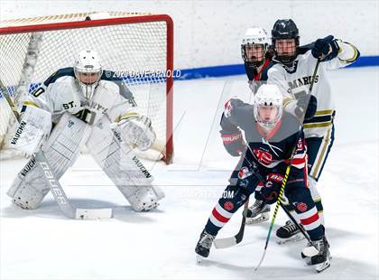 Thumbnail 2 in St. Mary's @ Central Catholic (MIAA Division 1 North 1st Round) photogallery.