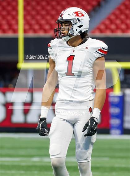 Thumbnail 3 in Bowdon vs. Brooks County (GHSA 1A Divison 2 Championship) photogallery.