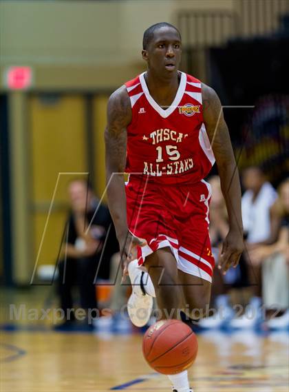 Thumbnail 1 in THSCA All-Star Basketball Game photogallery.