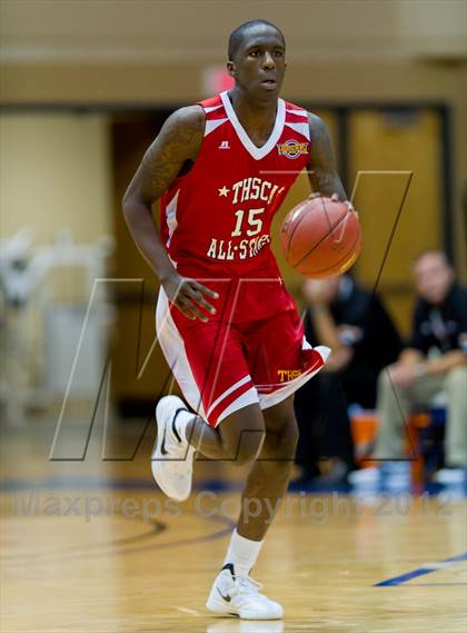 Thumbnail 1 in THSCA All-Star Basketball Game photogallery.