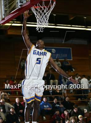 Thumbnail 1 in Gahr vs. Franklin (MaxPreps Holiday Classic) photogallery.