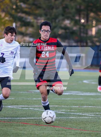 Thumbnail 2 in Monroe-Woodbury vs. Clarence (NYSPHSAA Class AA Final) photogallery.