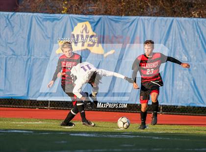 Thumbnail 1 in Monroe-Woodbury vs. Clarence (NYSPHSAA Class AA Final) photogallery.