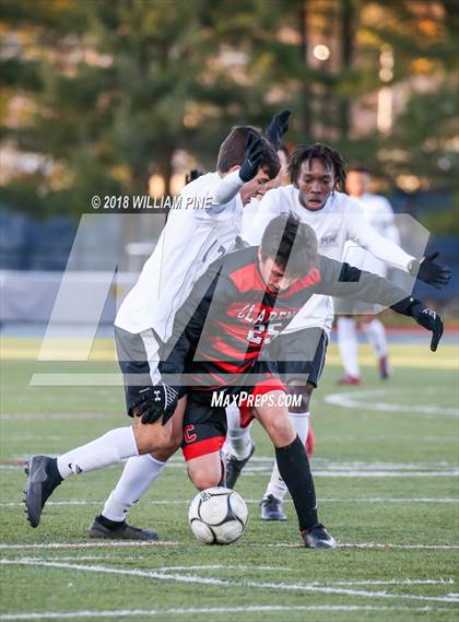 Thumbnail 1 in Monroe-Woodbury vs. Clarence (NYSPHSAA Class AA Final) photogallery.