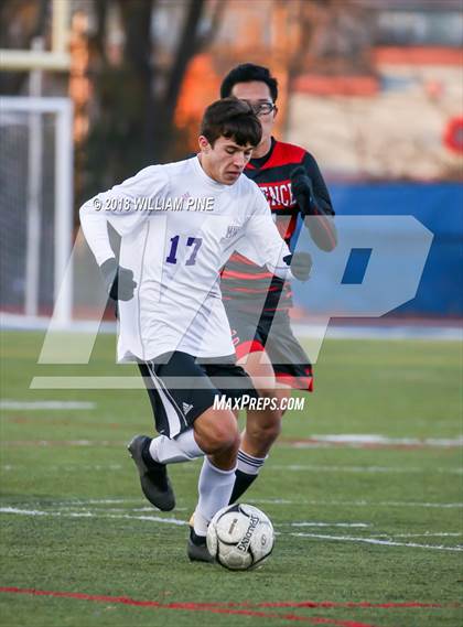 Thumbnail 1 in Monroe-Woodbury vs. Clarence (NYSPHSAA Class AA Final) photogallery.