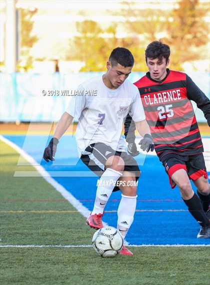 Thumbnail 3 in Monroe-Woodbury vs. Clarence (NYSPHSAA Class AA Final) photogallery.
