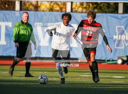 Thumbnail 1 in Monroe-Woodbury vs. Clarence (NYSPHSAA Class AA Final) photogallery.