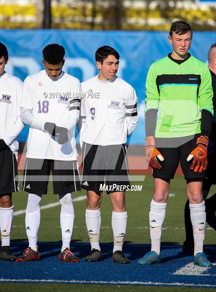 Thumbnail 1 in Monroe-Woodbury vs. Clarence (NYSPHSAA Class AA Final) photogallery.
