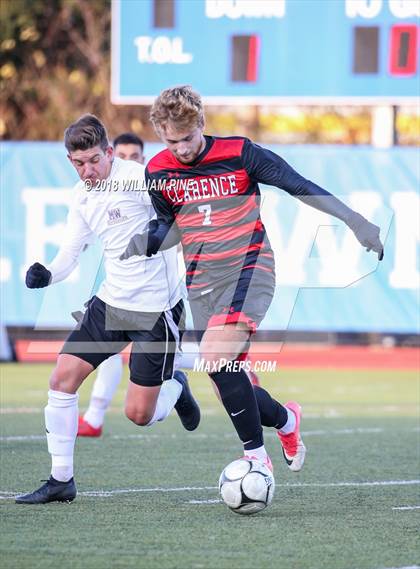 Thumbnail 1 in Monroe-Woodbury vs. Clarence (NYSPHSAA Class AA Final) photogallery.