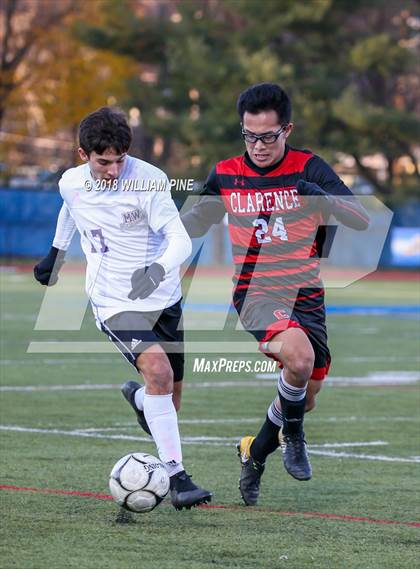 Thumbnail 3 in Monroe-Woodbury vs. Clarence (NYSPHSAA Class AA Final) photogallery.