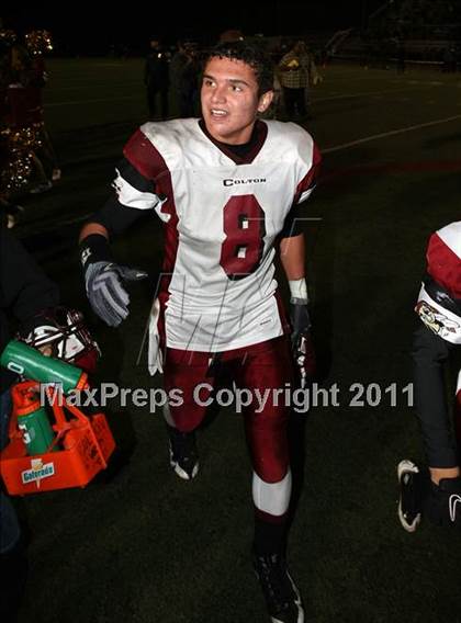Thumbnail 3 in Rancho Verde vs. Colton (SS CIF Central Division Final) photogallery.
