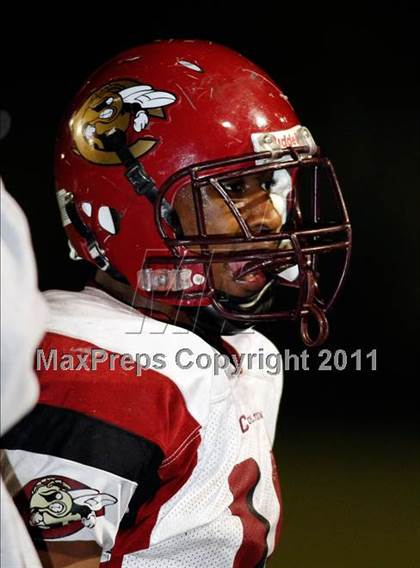 Thumbnail 2 in Rancho Verde vs. Colton (SS CIF Central Division Final) photogallery.