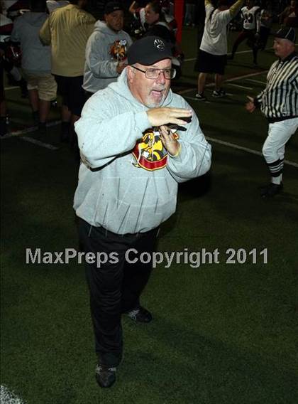Thumbnail 2 in Rancho Verde vs. Colton (SS CIF Central Division Final) photogallery.