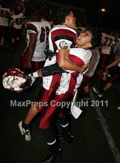 Thumbnail 1 in Rancho Verde vs. Colton (SS CIF Central Division Final) photogallery.