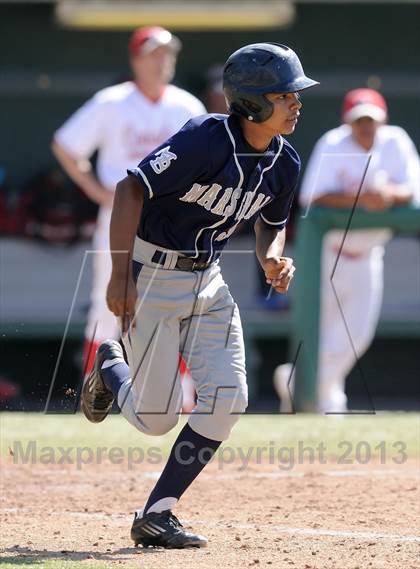 Thumbnail 1 in Cleveland vs. Marshall (CIF City D1 Semi-Final) photogallery.