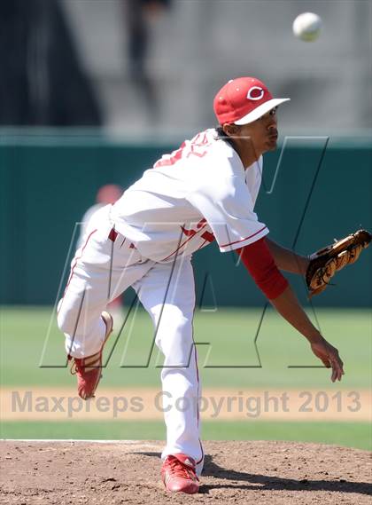 Thumbnail 2 in Cleveland vs. Marshall (CIF City D1 Semi-Final) photogallery.