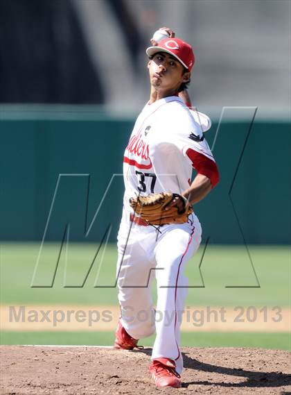 Thumbnail 2 in Cleveland vs. Marshall (CIF City D1 Semi-Final) photogallery.