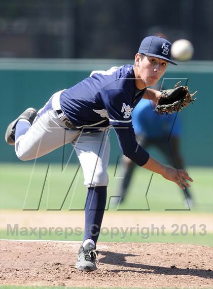 Thumbnail 3 in Cleveland vs. Marshall (CIF City D1 Semi-Final) photogallery.