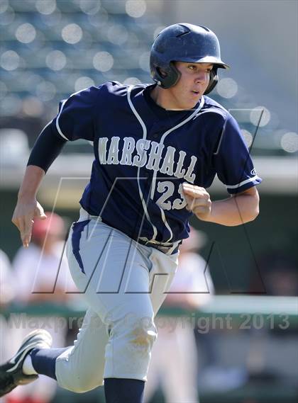 Thumbnail 2 in Cleveland vs. Marshall (CIF City D1 Semi-Final) photogallery.